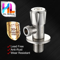 MCPRO Kitchen & Bathroom SUS304 Stainless Steel Quarter Turn Angle Valve (SSA02)