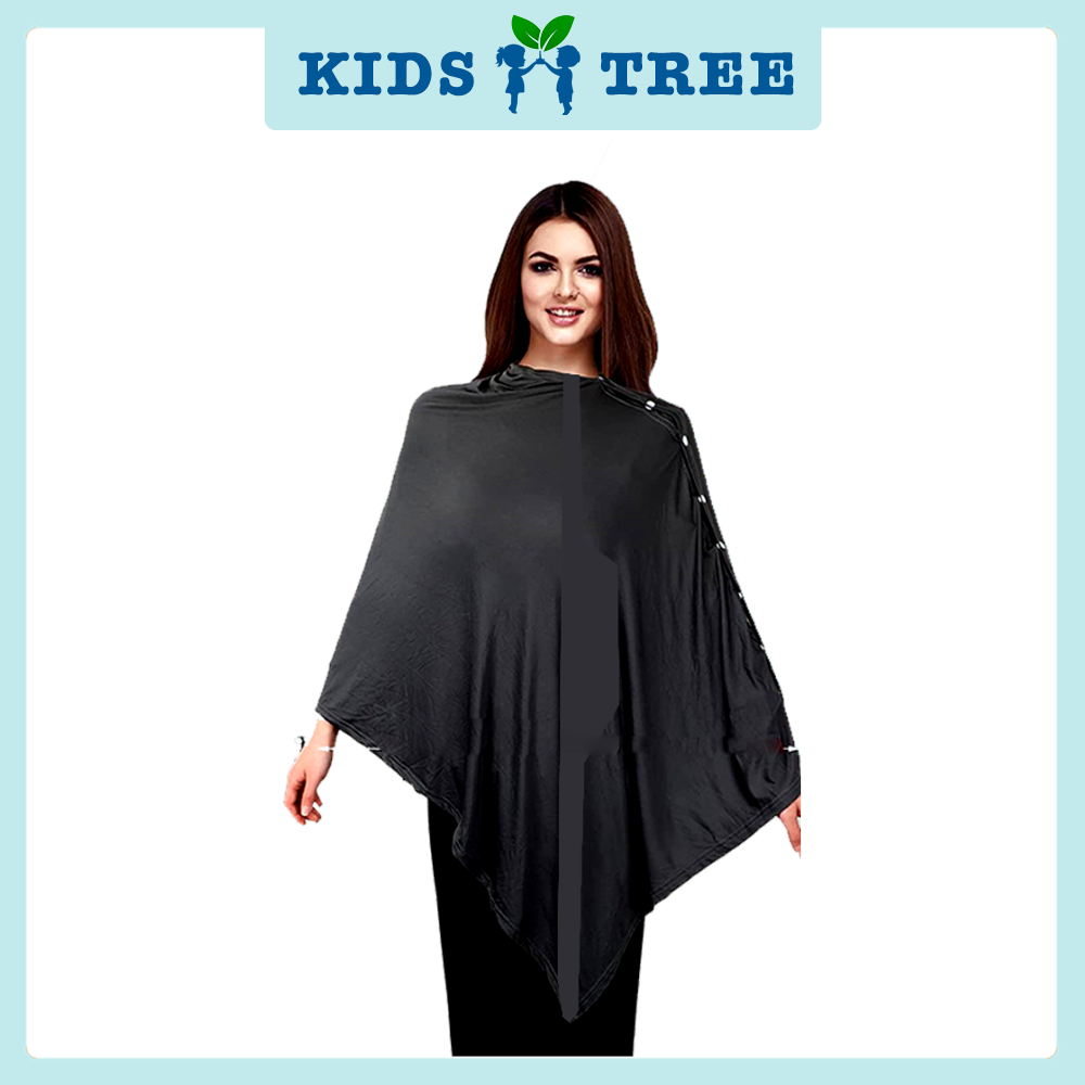 Nursing Cover Breastfeeding Cover Breasfeed Apron Shawl Cloth Blanket Nursing Cover with Net