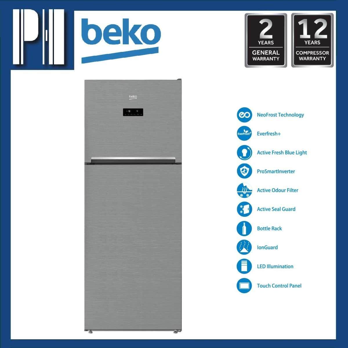 Harga Peti Sejuk BEKO RDNT470E50VZX 470L Prosmart Inverter 2 Door Fridge/Refrigerator This Month Harga Peti Sejuk BEKO RDNT470E50VZX 470L Prosmart Inverter 2 Door Fridge/Refrigerator This Month
