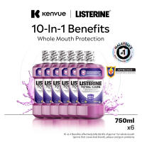 Listerine Total Care Mouthwash 750ml x 6