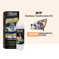 Samurai Headlamp 2K Clear Transformation Kit Headlamp Coating Headlight Restoration CLEANER POLISH LAMPU KERETA