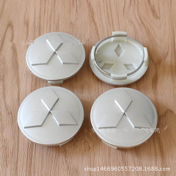 4pcs 60mm Car Wheel Hub Covers Wheel Hub Center Hole Cover Cap Refitting For Mitsubishi Outlander Lancer Eclipse Galant L200 Montero ASX ราคา 157 บาท*ส่งฟรี