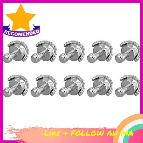 Best Selling 10pcs 1/4\'+String.fromCharCode(34)+\'-20 D Shaft D-ring Mounting Screw Adapter Tripod Monopod Quick Release Plate Camera Fixing Screw (2)
