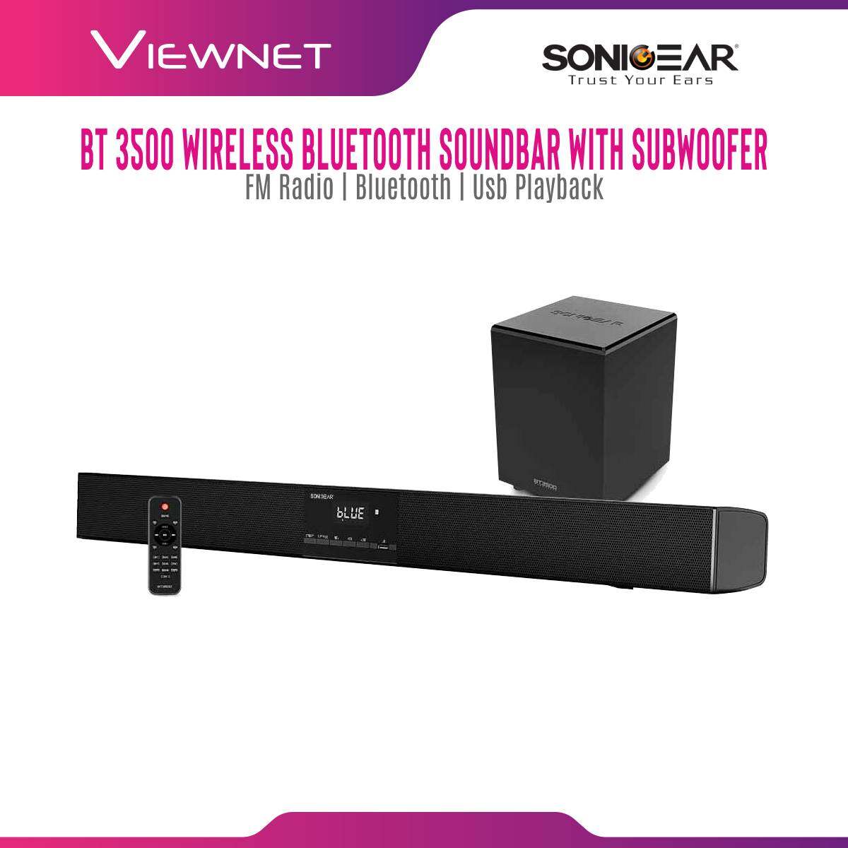 SonicGear BT 3500 Wireless Bluetooth Soundbar With Subwoofer