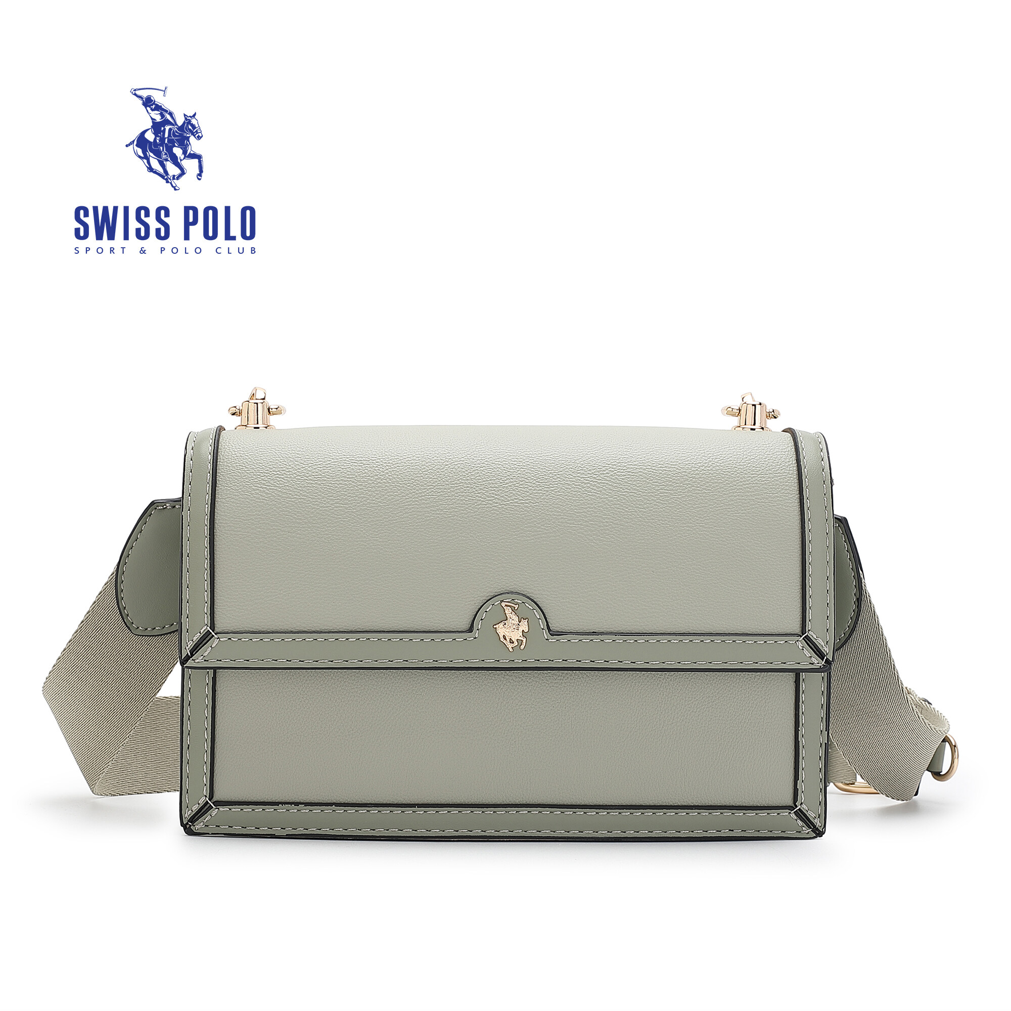 SWISS POLO Ladies Sling Bag HHT 7945-2 GREEN