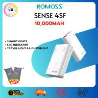 Romoss Sense 4SF 10000mAh 22.5W Fast Charging Power Bank | PD QC3.0 Slim Portable Charger | LED Digital Display | Original | 1 Year Warranty