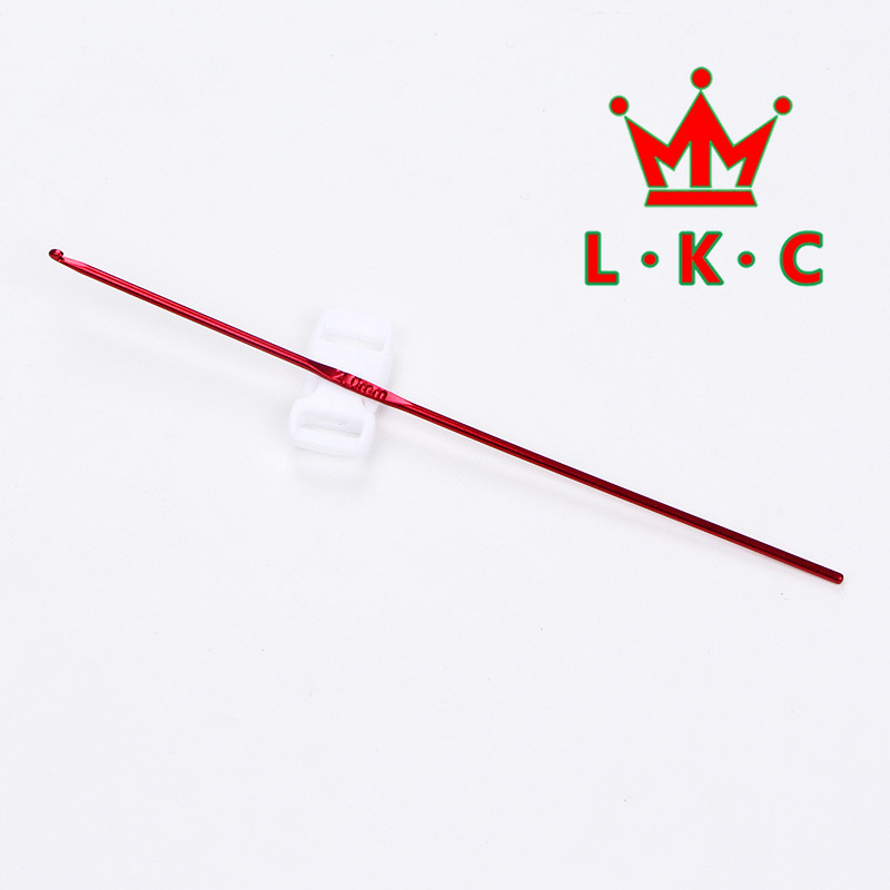 AH03 🇲🇾Stok Sedia Ada🇲🇾现货 Jarum Kait Aluminium Warna-warni Colourful Aluminium Crochet Hook 铝合金钩针 彩色铝制钩针 编织工具 Alatan kait