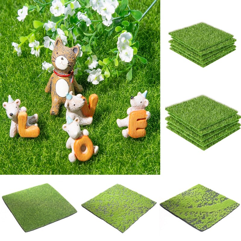 Thảm cỏ nhân tạo 15/30cm, Thảm cỏ nhân tạo cảnh quan rêu vườn thảm cỏ cỏ giả cho đồ trang trí đám cư