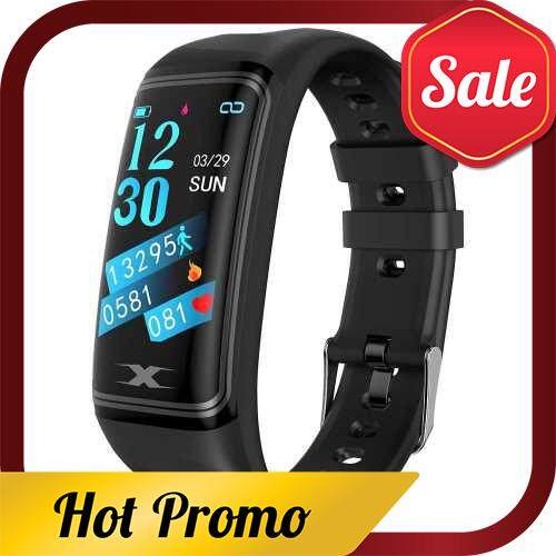 V30S Smart Bracelet BT Sports Fitness Tracker Heart Rate Sleep Health Monitor Big Screen Smart Watch (Black)