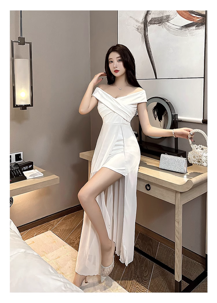 Pre-Order JYS Fashion Korean Style Women Basic Dinner Dress Collection 677 - 1862 (ETA: 2023-09-30)