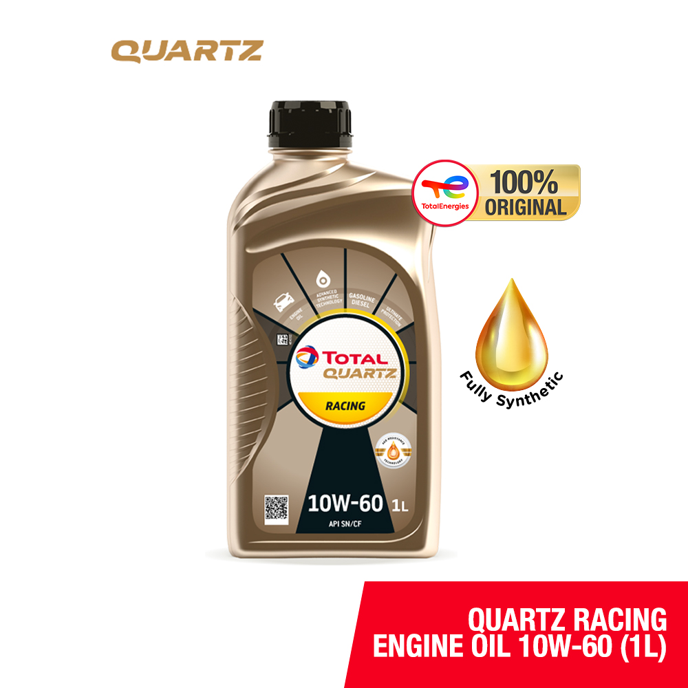 Total Quartz Racing Fully Synthetic Engine Oil 10W-60 (1L)