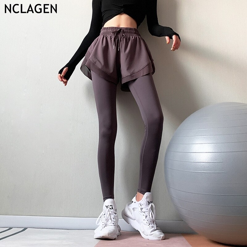 Women Solid Sports Pants With Pocket Fashion Jogging Sports Sweatpants High  Waist Gym Fitness Trousers