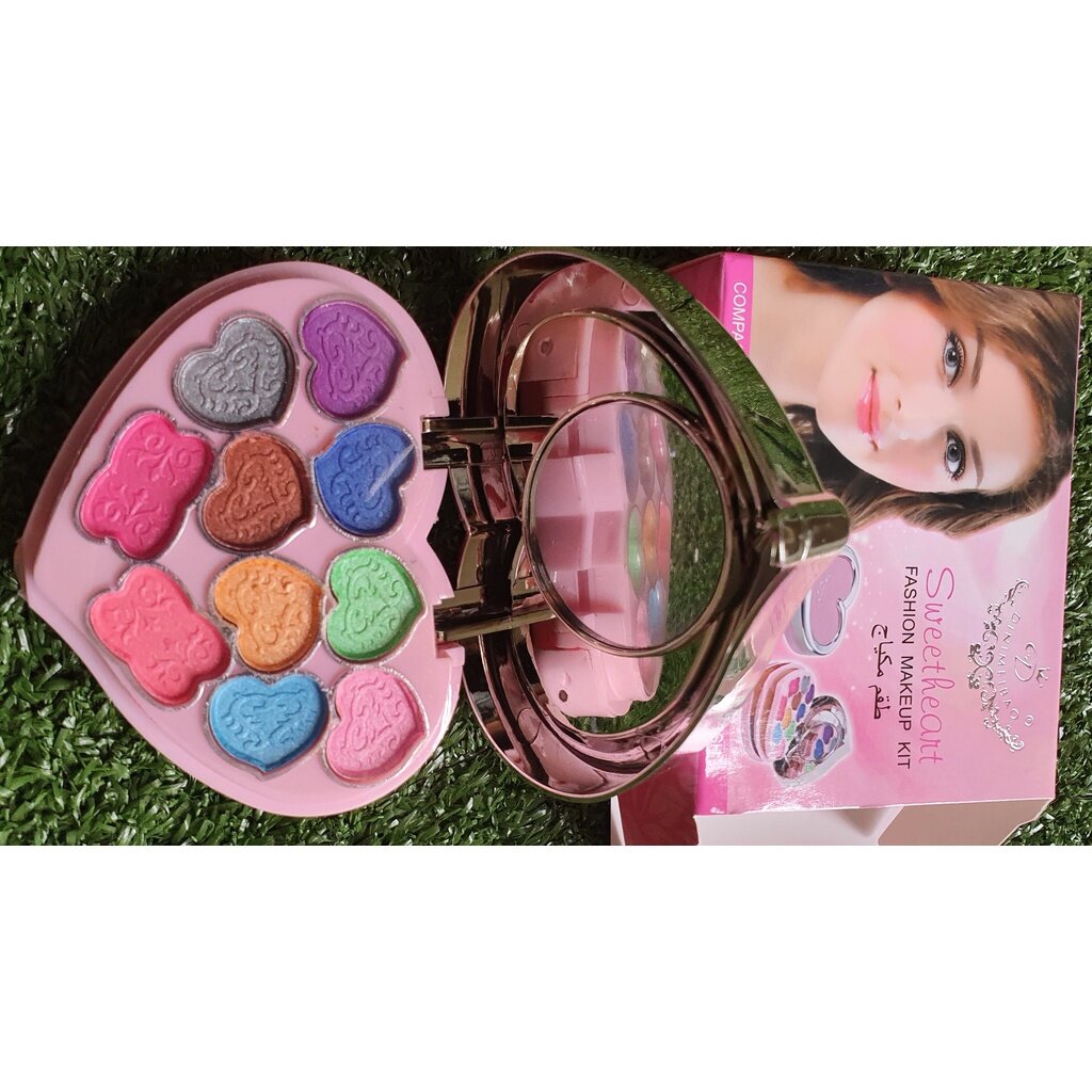 [ Crazy Sale Limited Time Offer ] Cosmetic Dinimeibao makeup kit (4 in 1)Compact powder & eye shadow & lip gloss & rouge