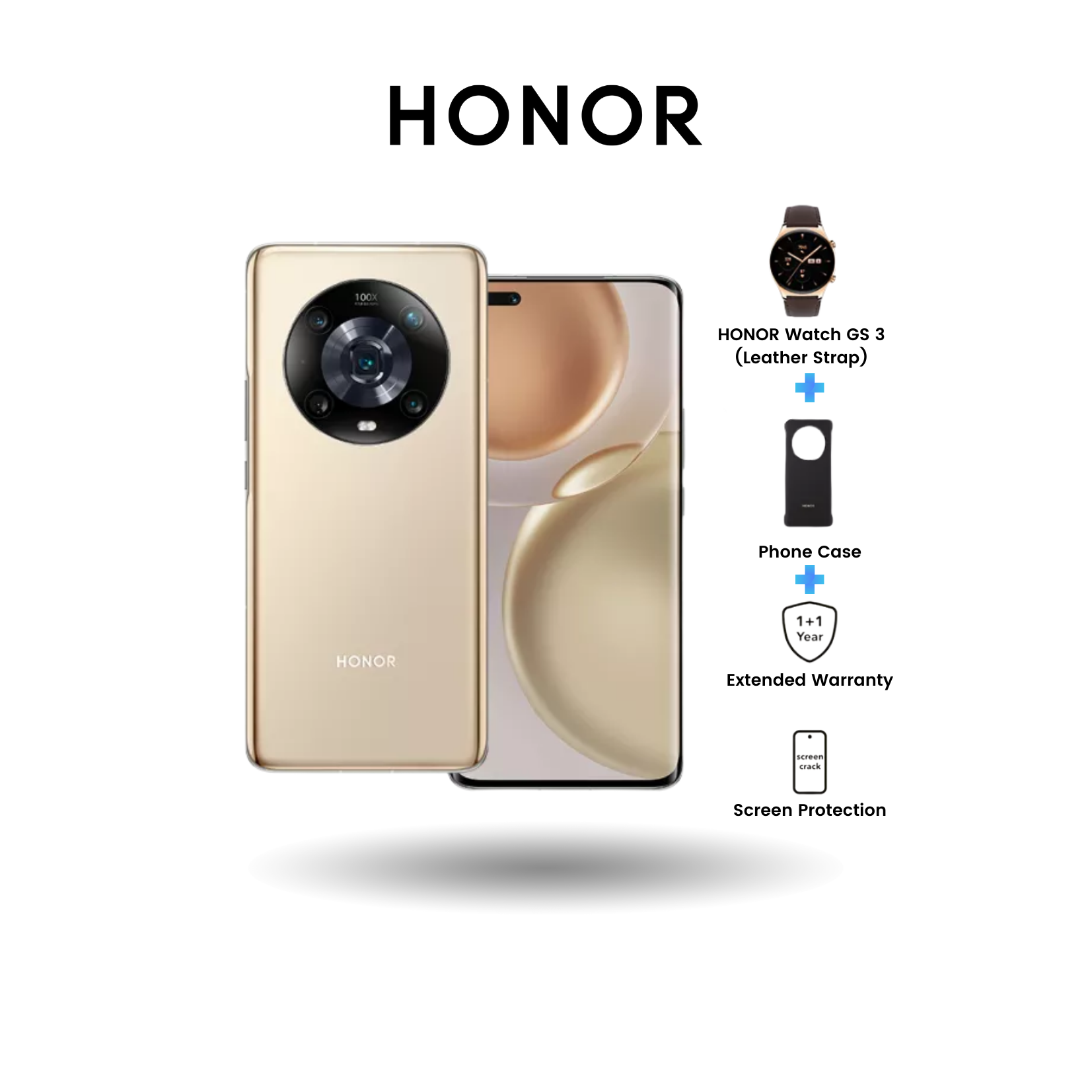 Honor Magic4 Pro 5G | World’s 1st 1920Hz PWM Dimming LTPO Display | 100W Wired & Wireless HONOR SuperCharge | 8GB+256GB