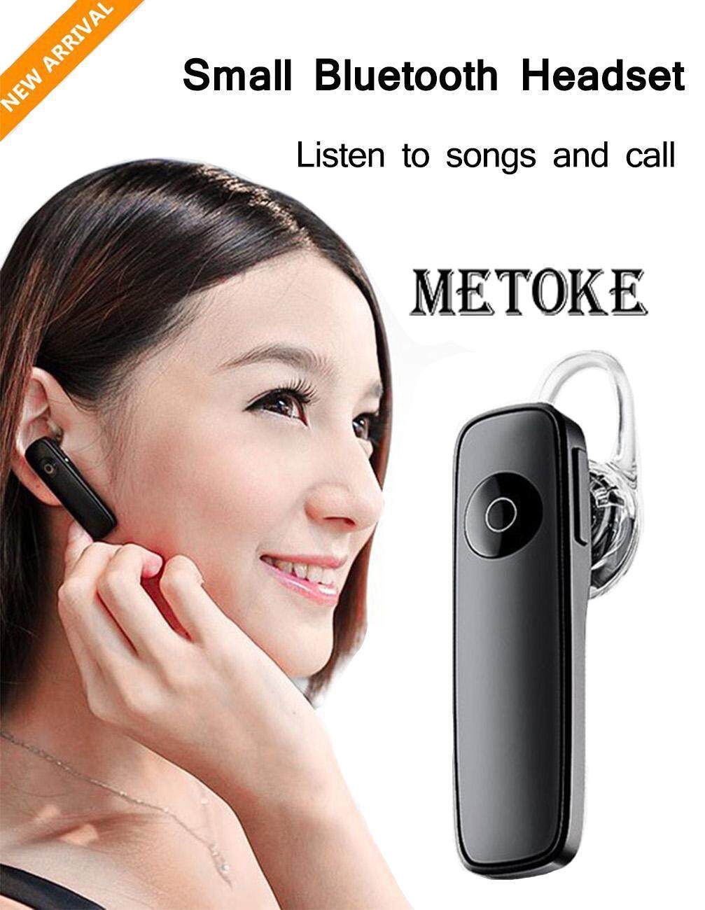 Metoke ME15 Wireless 4.1 Bluetooth Headset Earphone Headphone Hands- Free Stereo Headset with Noise Cancelling MIC All Mobile Phone and Other Bluetooth Devices