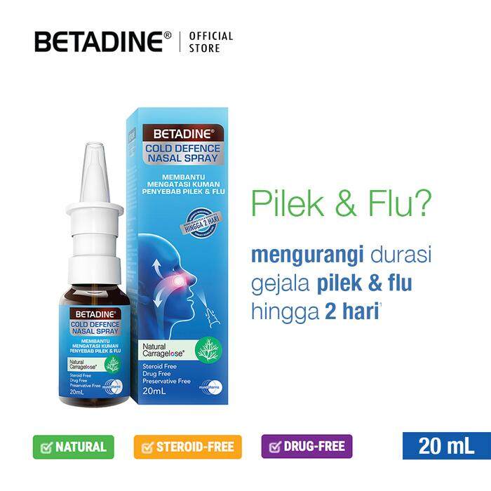 Spray betadine nasal Betadine mouth