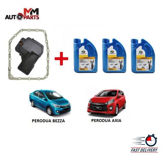 GENUINE ATF SP3 (3LITER) + AUTO FILTER SET GEARBOX SERVICE SET FOR