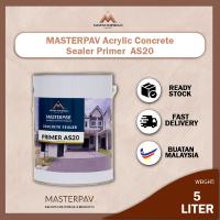 MASTERPAV AS20 Acrylic Sealer Primer Basecoat Concrete Floor Protection 5LIT