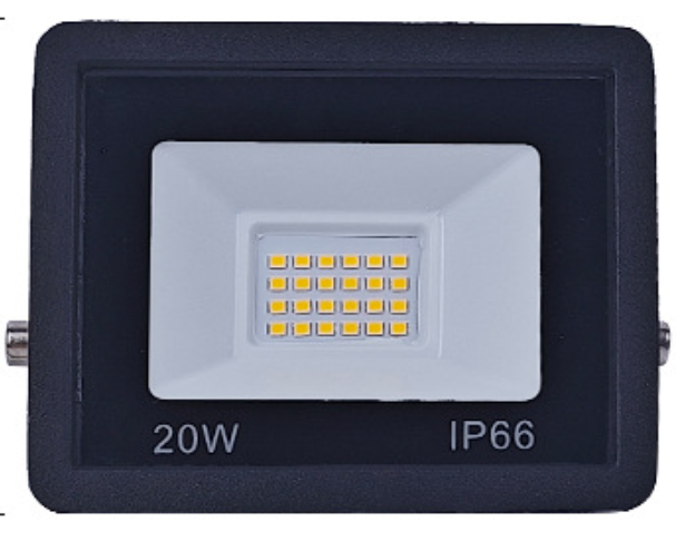 10W-100W Waterproof IP66 LED Flood Light Energy-Saving Daylight Security Outdoor Lighting with Adjustable Bracket Durable Wall Street Spotlight
