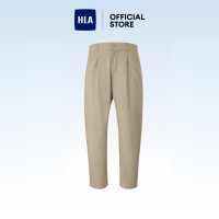 HLA Online Exclusive Elastic Waist Tapered Ankle Length Casual Pants Men (3 Colours)