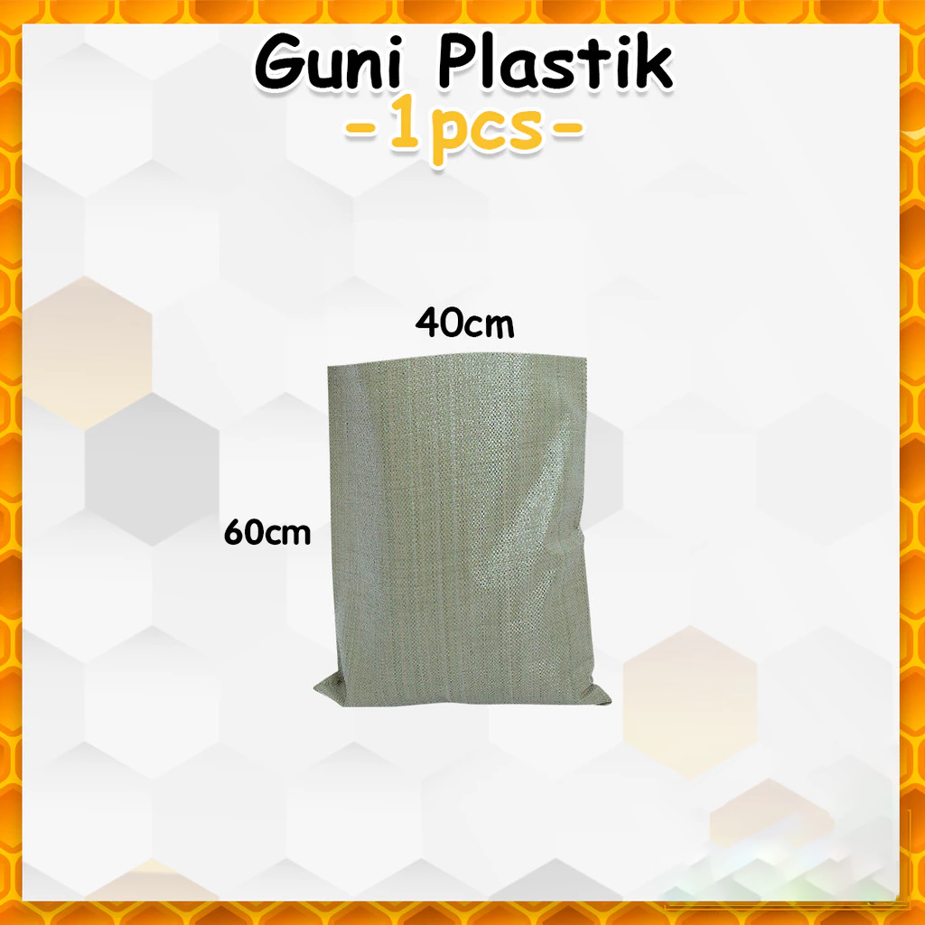 Woven Guni Extra Large Plastic Besar Sand Courier Storage Plastic Gunny Sack Recycle Kurier Beg Guni Karung Besar 蛇皮袋-COZII