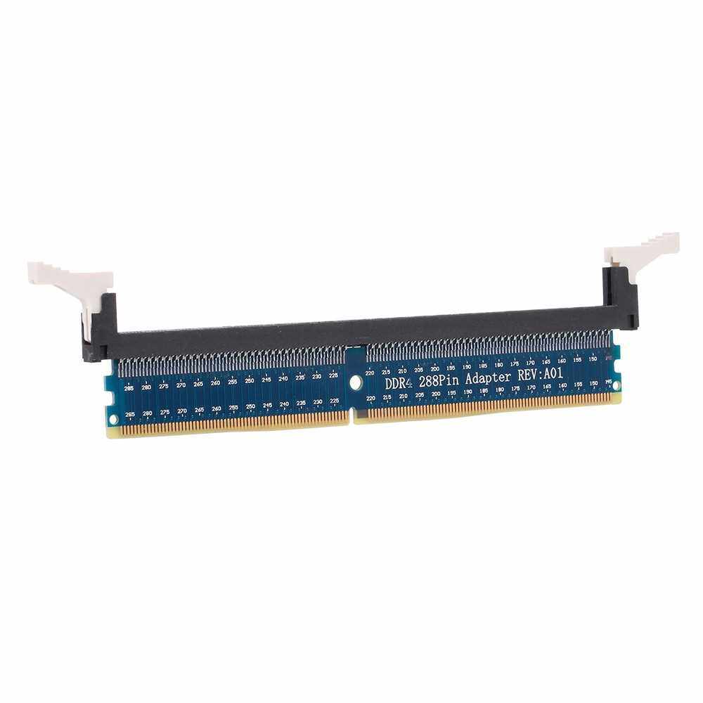 NEW DDR4 288Pin DIMM Adapter Card Memory Tester Protection Card Circuit Expansion Board for Desktop PC Four-layer PCB design (Standard)