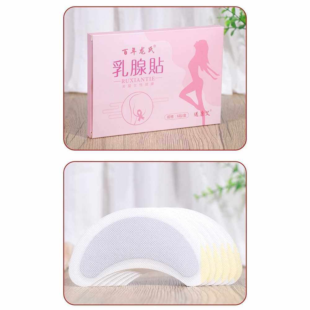 6 Pack Herbal Patches Anti-Swelling Sticker Breast Care Pads Breast Treatment Health Care (Standard)