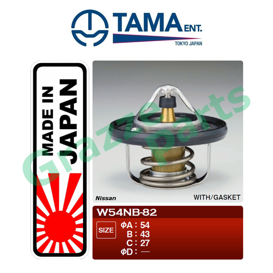 TAMA Made In Japan Radiator Coolant Thermostat W54NB-82 for Nissan Sylphy G11 2.0 Serena C26 2.0 Tea