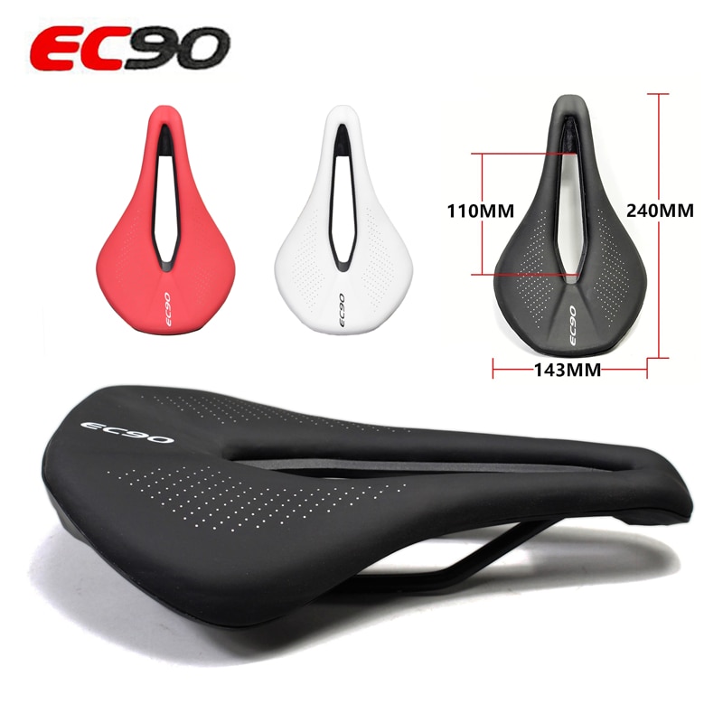 Puraraza ec90 yên xe đạp 2019 yên xe đạp đường trường leo núi yên xe đua xe đạp leo núi đệm ghế mềm thoáng khí bằng pu