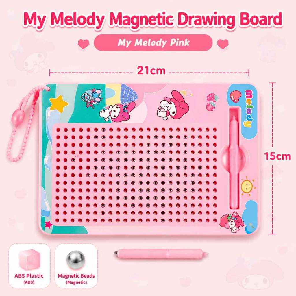 Magnetic Drawing Board Kids Educantional Toys Beads Board with Maze GameFor Kid Large DIY Magnetic Writing Board Gift