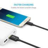 Anker Nylon Braided 3ft/0.9m Tangle-Free Micro USB Cable With Gold-Plated Connectors For Android Sync MicroUSB Cable A7115 Jun 2018 - 2 Anker Nylon Braided 3ft/0.9m Tangle-Free Micro USB Cable with Gold-Plated Connectors for Android Sync MicroUSB Cable A7115 - 2