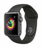 Apple Watch Series 3 GPS 38mm Space Grey Aluminium Case with Grey Sport Band