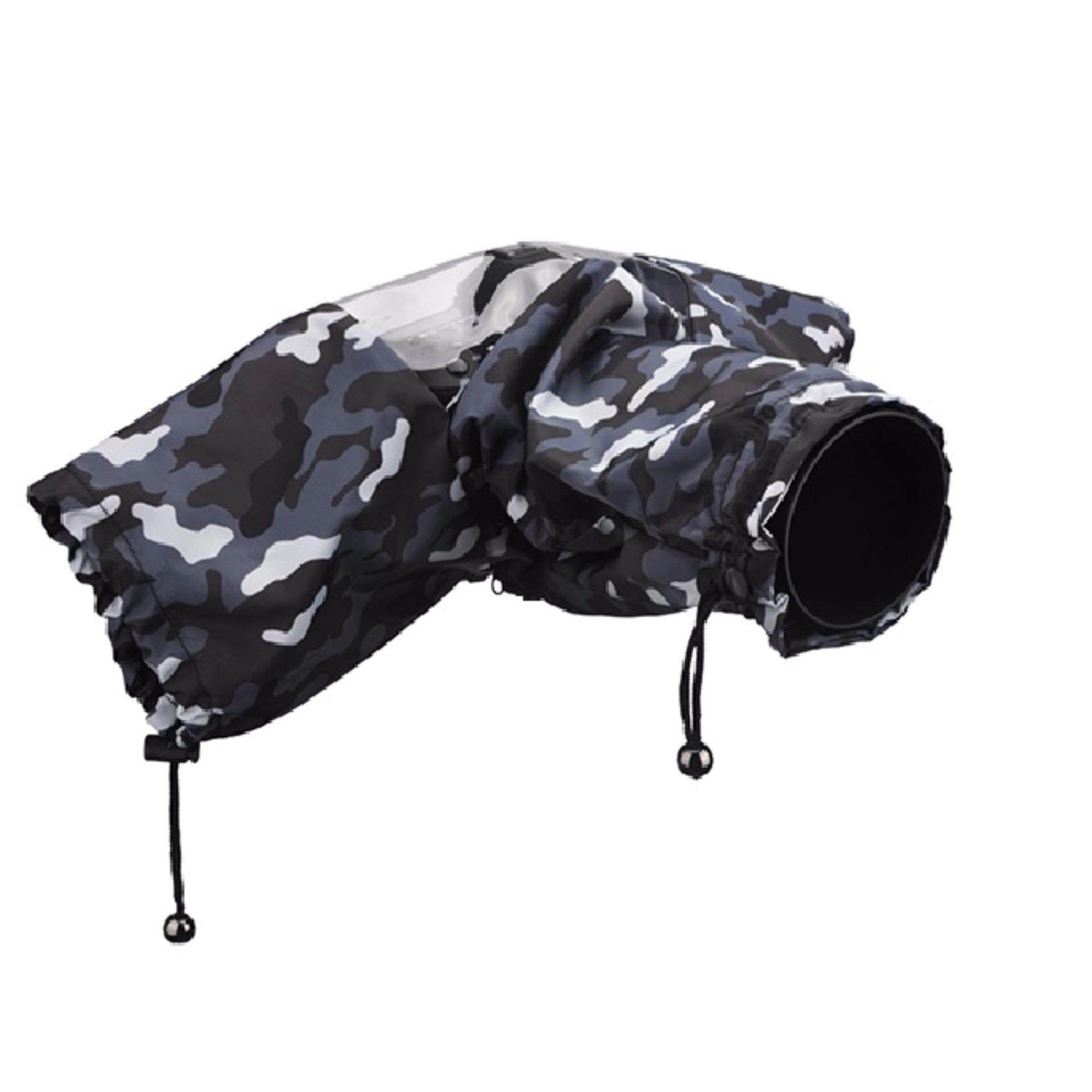 JJC RC-1GR Professional Camouflage Camera Rain Cover Protector for SLR Size