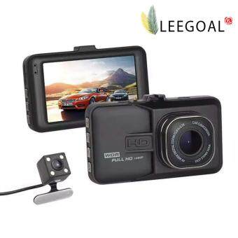 leegoal Full HD 1080P Dual Dash Cam Camera Hands-Free Night Vision Car Recorder DVR