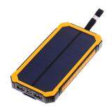 PINNO PN968 Solar Power Bank 10000mAh 4 In 1 Charger (Yellow) September 2018 - 2 PINNO PN968 Solar Power Bank 10000mAh 4 in 1 Charger (Yellow) - 2