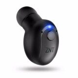 ZNT N1  Mini Bluetooth Earphone Smallest Wireless In-Ear Earbud with Magnetic Chargers-Black