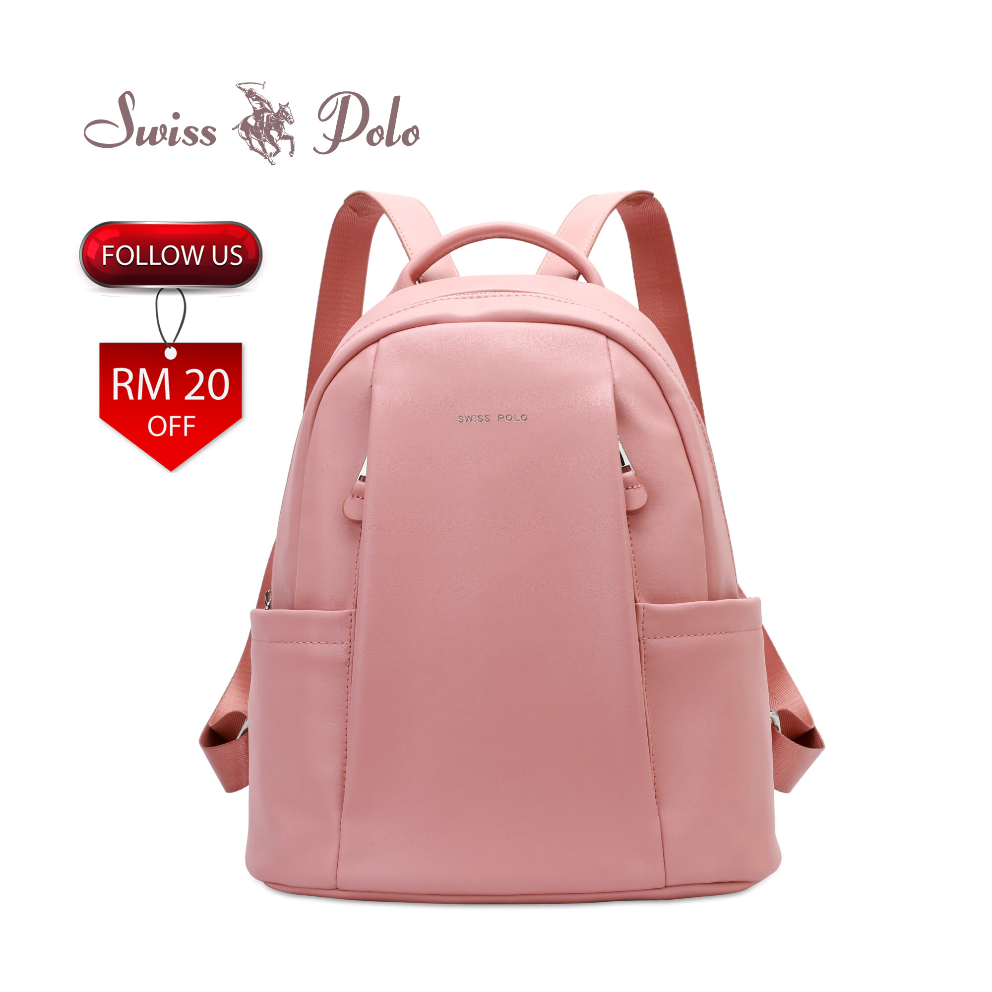 SWISS POLO Ladies Backpack HEN 7572-2 PINK