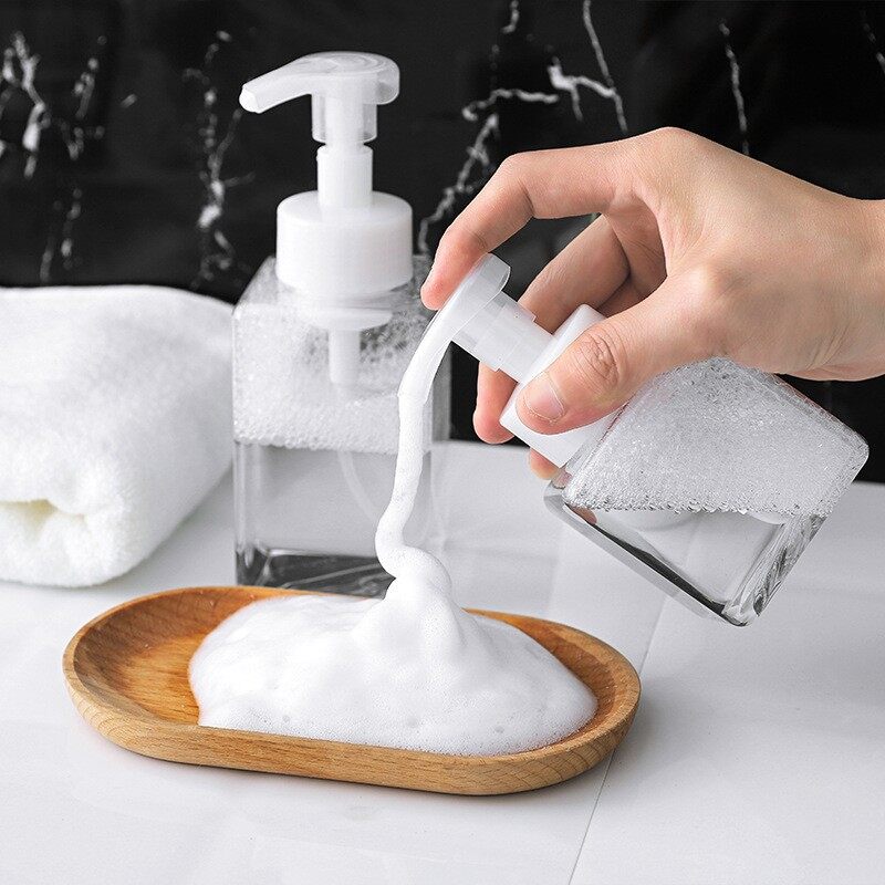 Nordic Transparent Foaming Dispenser Soap Dispenser Empty Bottle 北欧风洗手液空瓶子 BEST SELLER