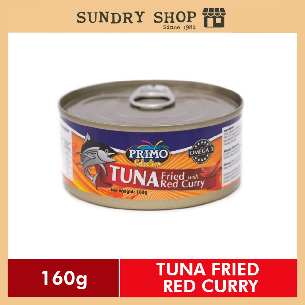 PRIMO TUNA FRIED RED CURRY (Omega 3) 160g