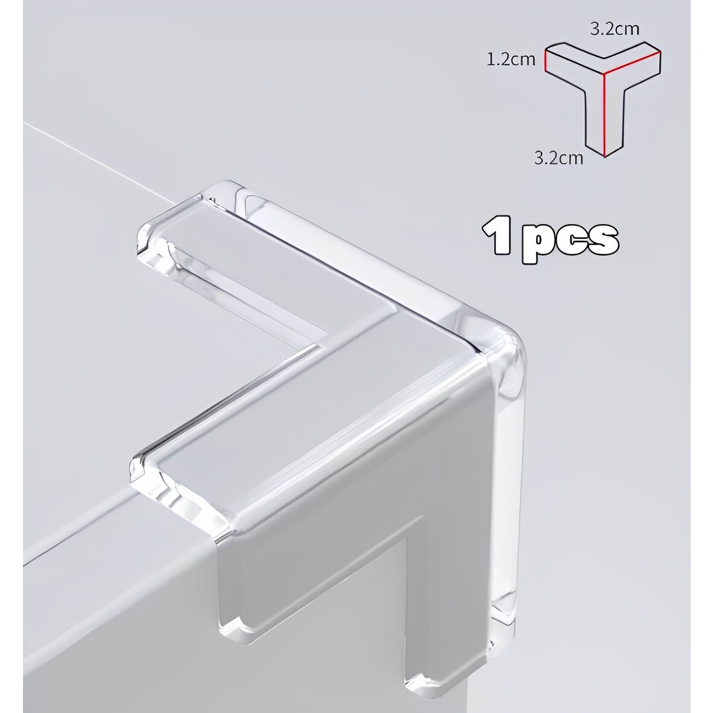Baby Clear Corner Protectors / Furniture Corner Guard & Edge Safety Bumpers / Proof Cushion Cover Sharp Table Edges 防撞角