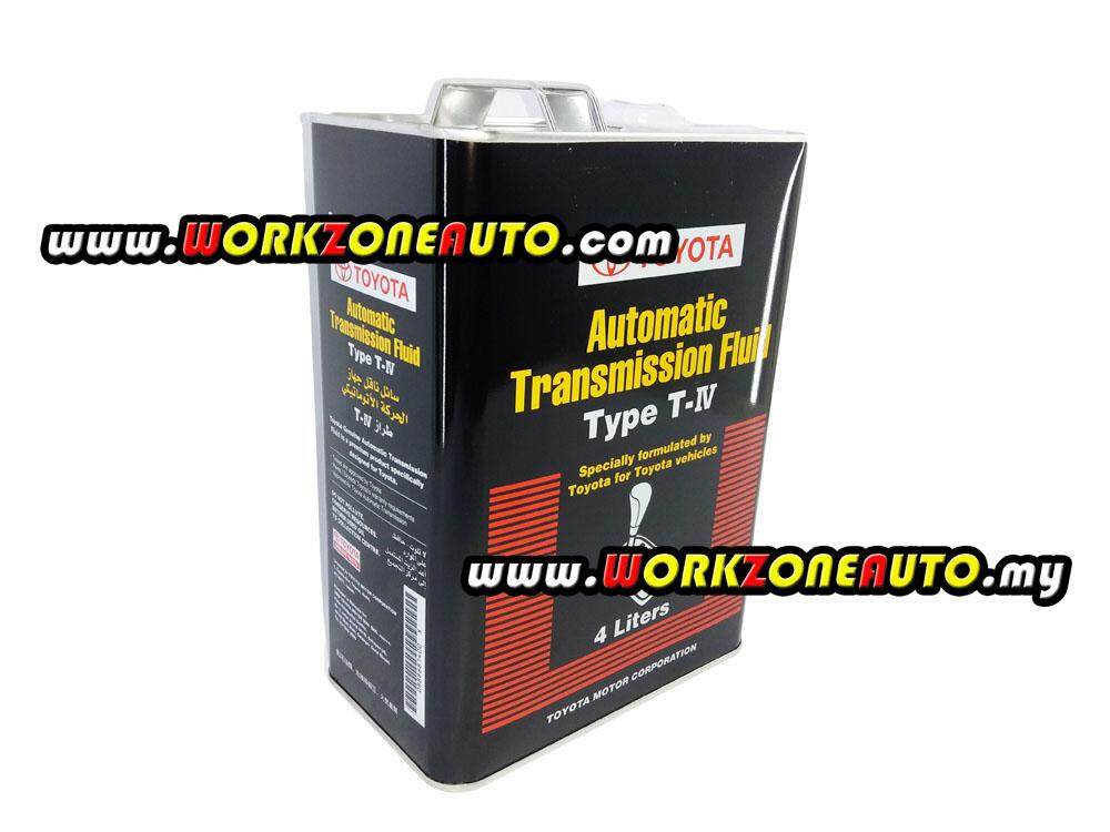 Toyota Type IV ATF Auto Transmission Fluid 4L Genuine Original Price ...