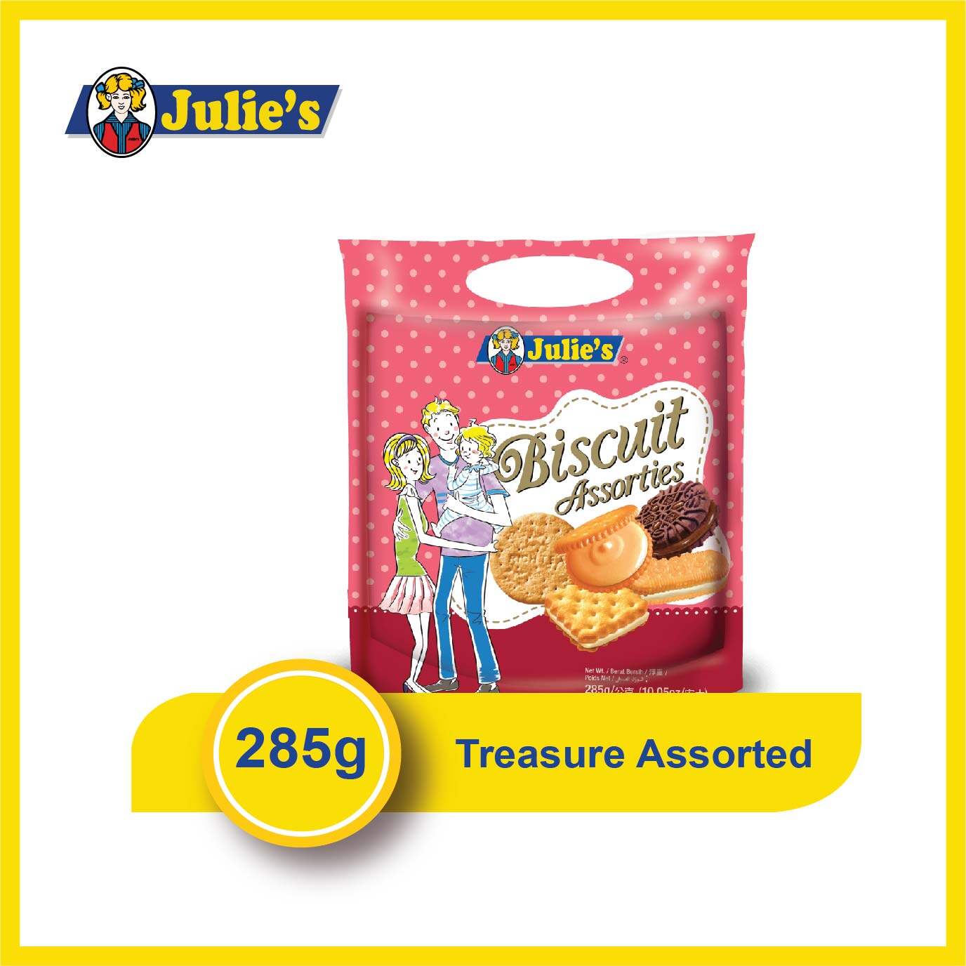 Julie's Biscuit Assorties 285g x 1 pack | New PGMall