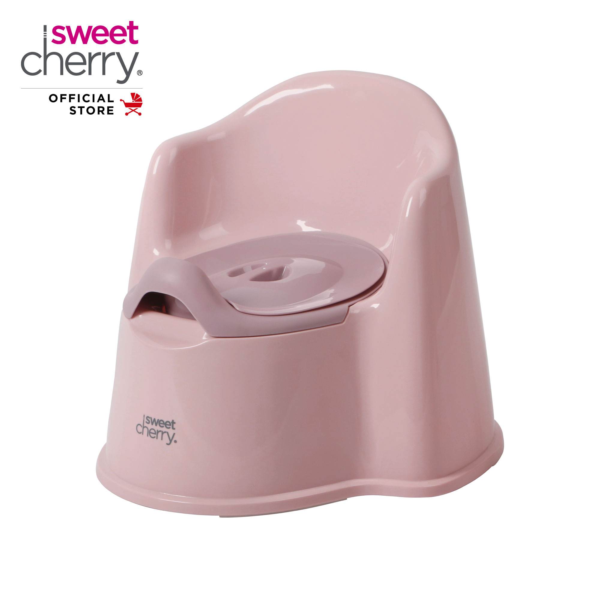 Sweet Cherry SC9902 Rainbow Potty Portable Potty Chair for Boys and Girls Toilet Seat Training (Pink)