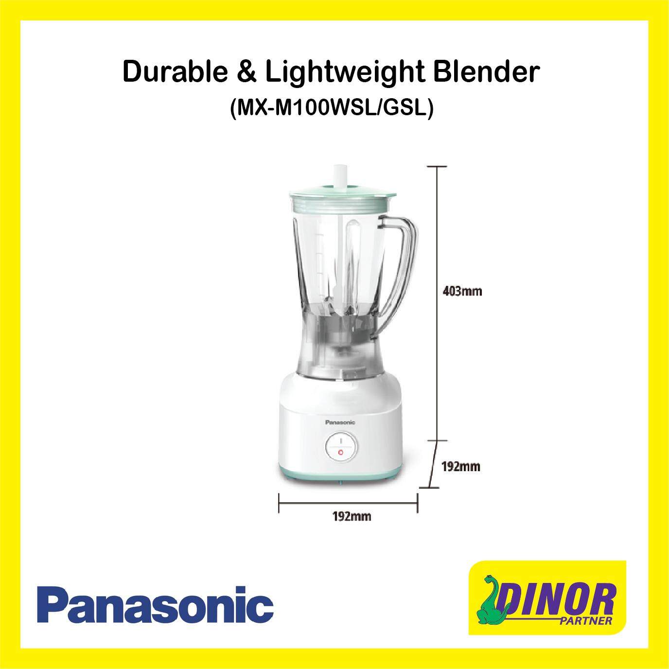 Panasonic Durable & Lightweight Blender MX-M100WSL/GSL