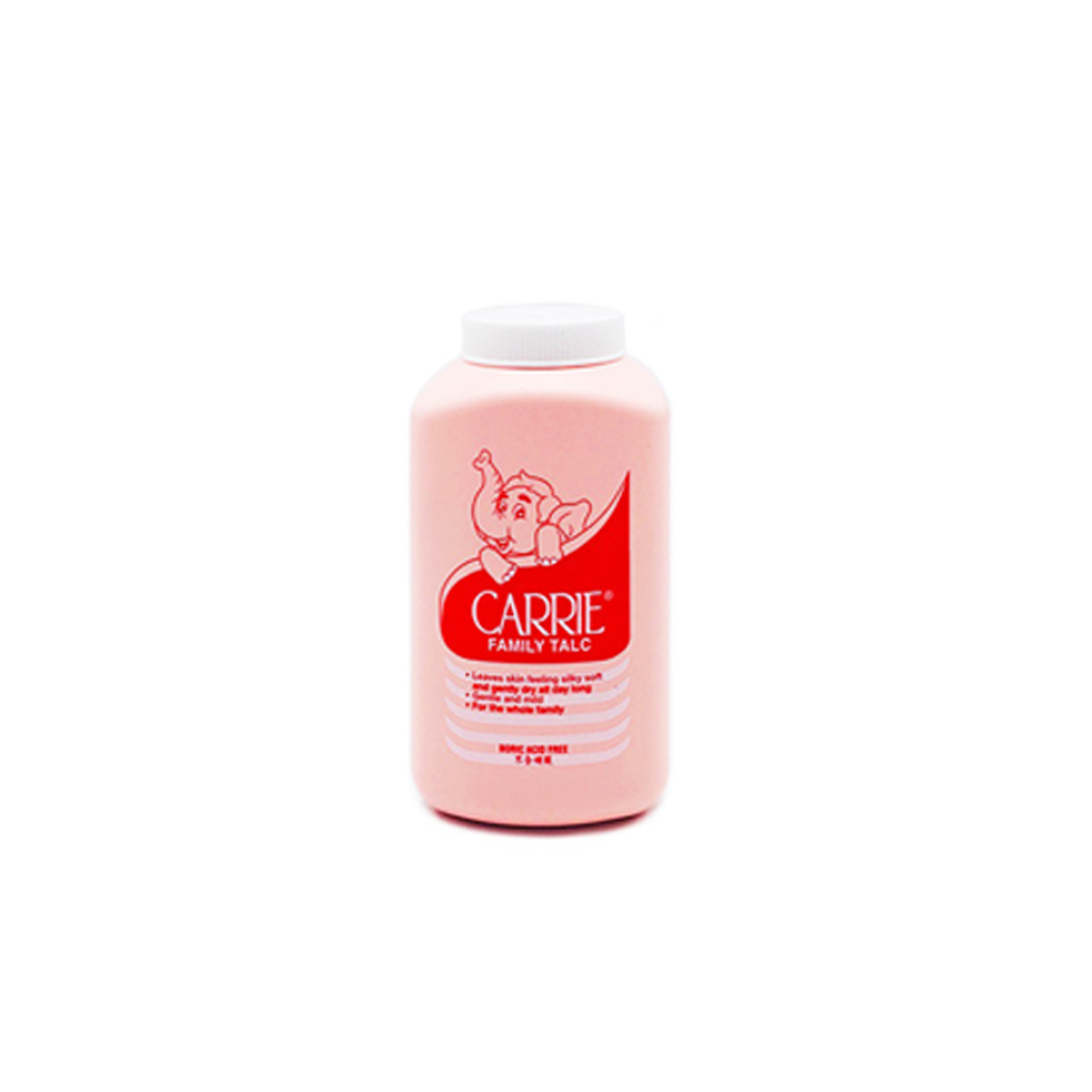 Carrie Junior Family Talcum Powder | Talc | Talkum | Bedak Wangi Untuk Kegunaan Sekeluarga [ 75g | 150g | 300g | 500g ]