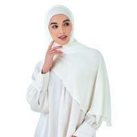 naelofar Linia Line Chiffon Shawl