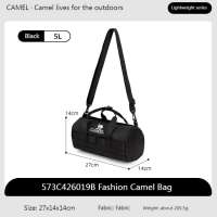 CAMEL CROWN Outdoor Sports Shoulder Bag | Unisex Messenger Bag Fitness Bag Casual Single-Shoulder Backpack Stylish Leisure Crossbody Camel Bag