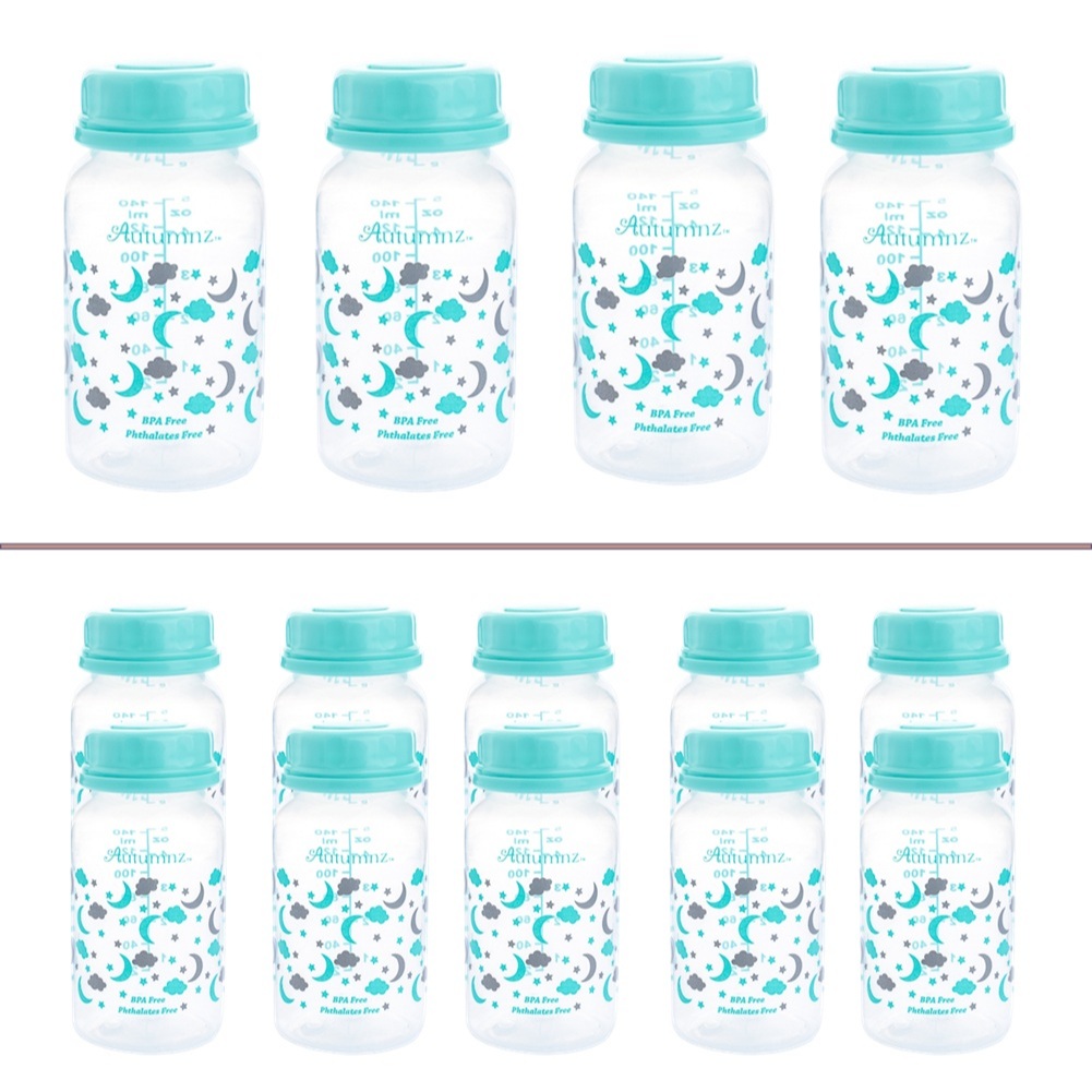 Autumnz Standard Neck Breastmilk Storage Bottles 5oz (4pcs / 10pcs)