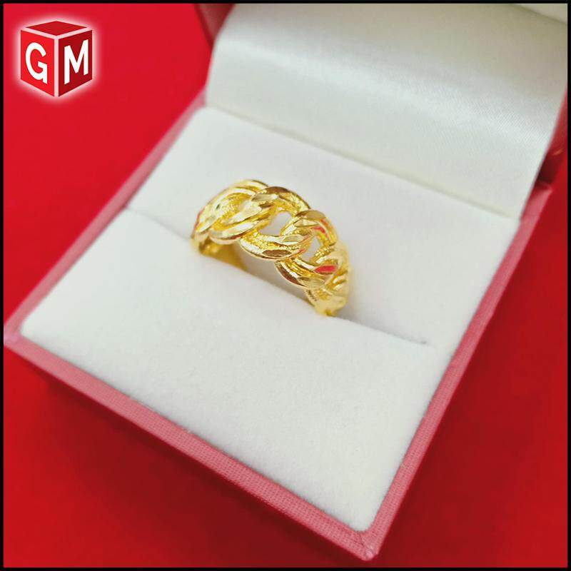 Emas Bangkok Jewellery Rantai Tangan Coco 3 Line Gold Plated Bracelet Eb 2002 17 Cm Gold New Pgmall