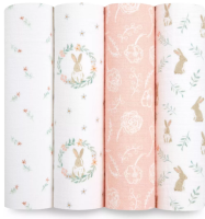 Aden + Anais Classic Muslin Swaddle 4pcs